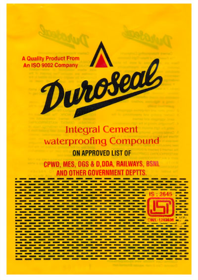 Duroseal - Integral Cement Waterproofing Compound