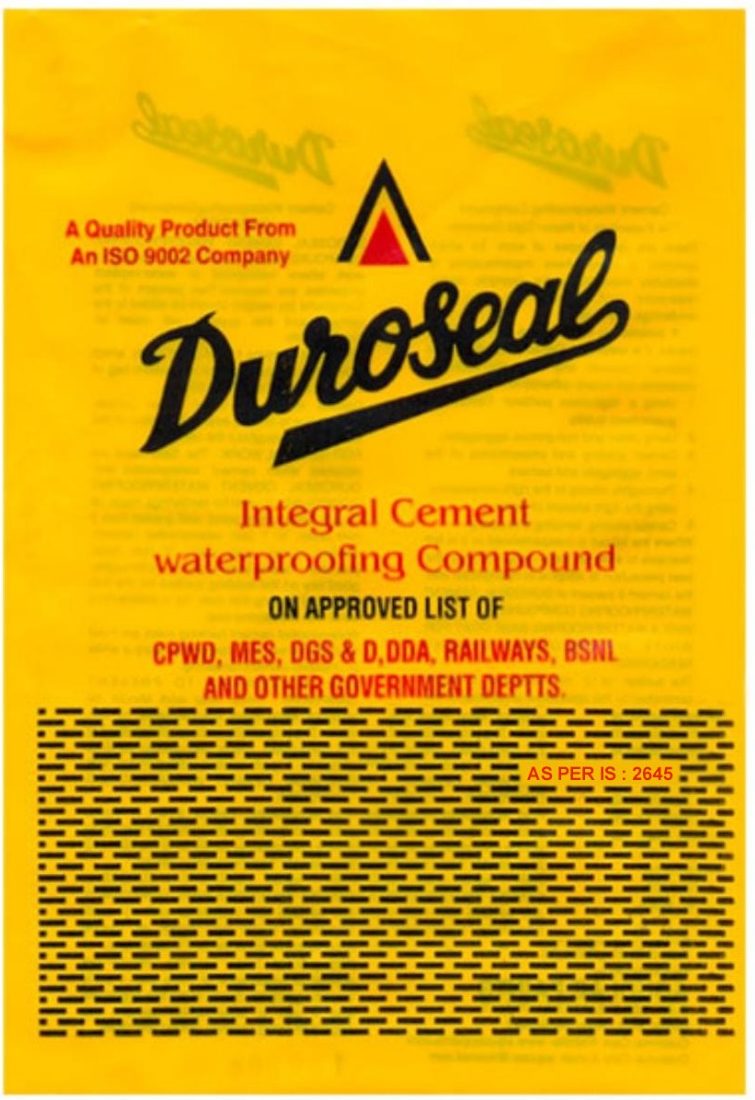 Duroseal - Integral Cement Waterproofing Compound